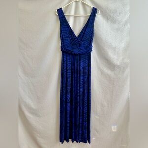 Boden Women’s Purple Navy Blue Dress Size: 12